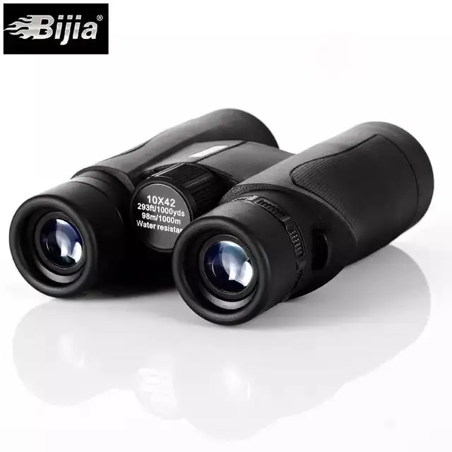 Бинокль BIJIA 10x42 водонепроницаемый телескоп высокой мощности с ремешком на шею
