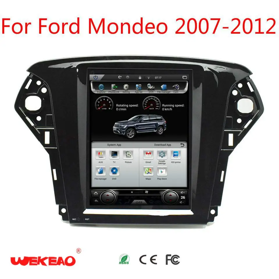 Wekeao авто радио gps навигационная система для автомобиля Ford Mondeo dvd 10 4 &quotЭкран