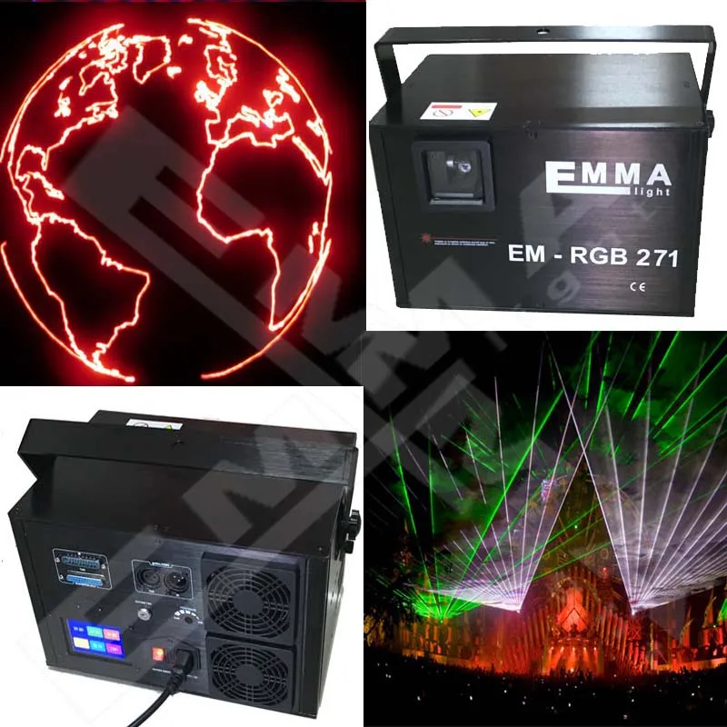 LDA + SD DMX 3D Новый ЖК дисплей сенсорный экран 5 Вт лазерной анимации RGB/открытый текст