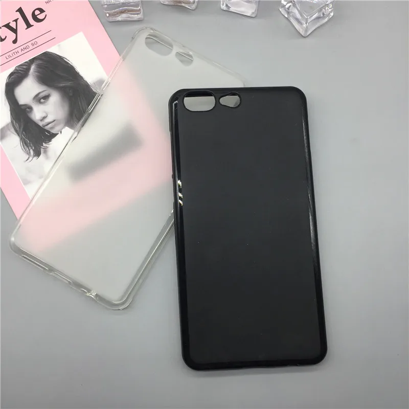 Мягкий чехол из ТПУ для Leagoo T5 тонкий защитный 360 черного цвета силиконовый задняя