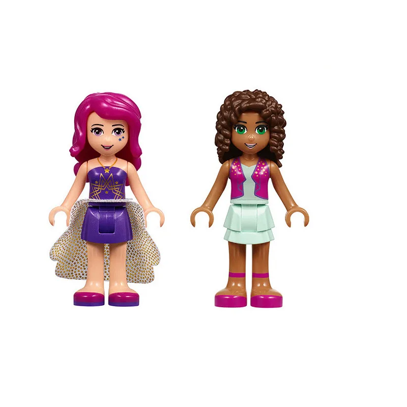 760 шт поп звезда Ливи Дом строительный блок совместимый друг 41135 для девочек