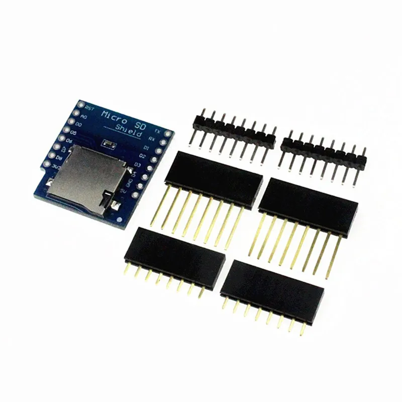 Плата расширения памяти Micro SD для D1 MINI TF Card защитный модуль SPI MINI|board board|board moduleboard