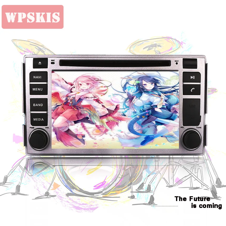 2 DIN 1024*600 Octa Core 4 + 64 ГБ Android 10 0 автомобильное радио DVD GPS для Hyundai Santa Fe 2006 2012 головное
