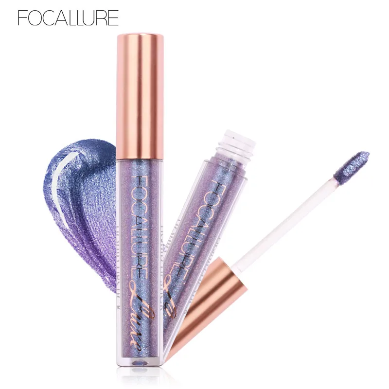 FOCALLURE не выцветает позолоченная губная помада бриллианты красота губ макияж