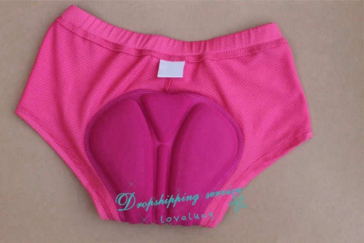 Fashion Women Outdoor Sport Cycling Shorts Underwear Fitness MTB Bicycle Bike Breathable Silicone Padded Free Shipping|bicycle padded shorts|bicycle