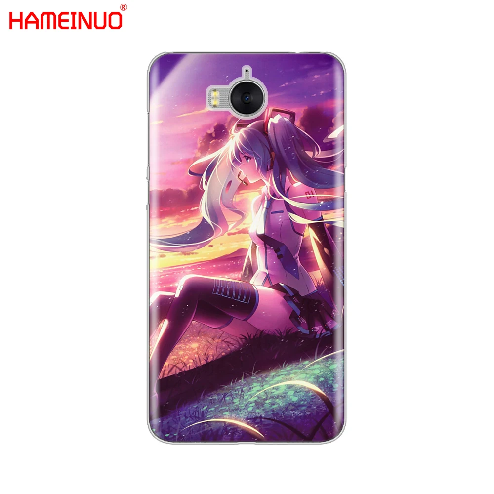 HAMEINUO милый аниме девушка комикс сотовый телефон чехол для huawei honor 3C 4X 4C 5C 5X 6 7 Y3 Y6 Y5 2