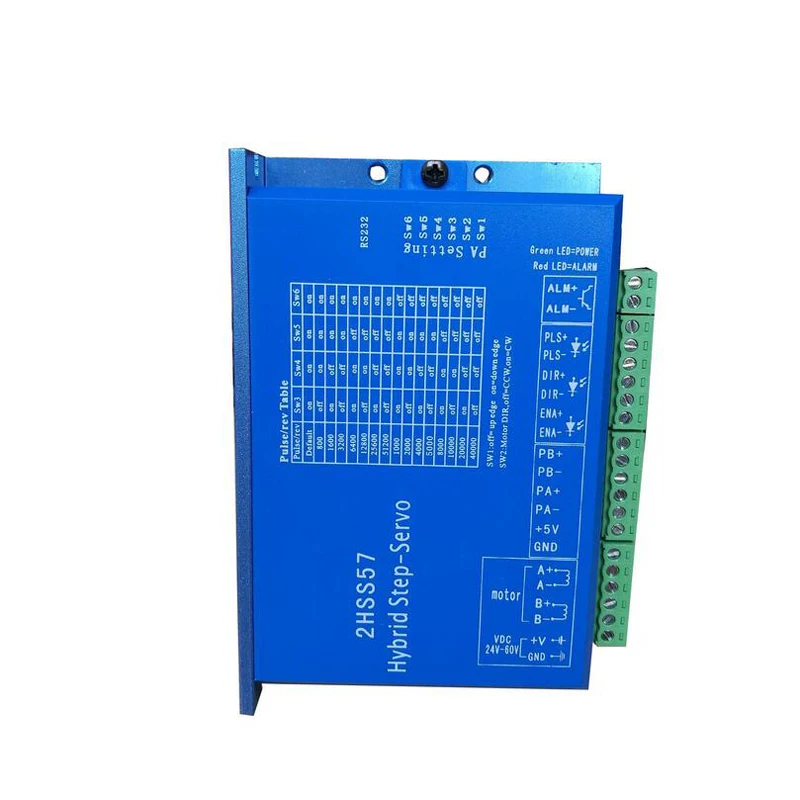 Nema 23 57 полный закрытый контур Высокоскоростной шаговый двигатель 1 8 градусов 2 нм