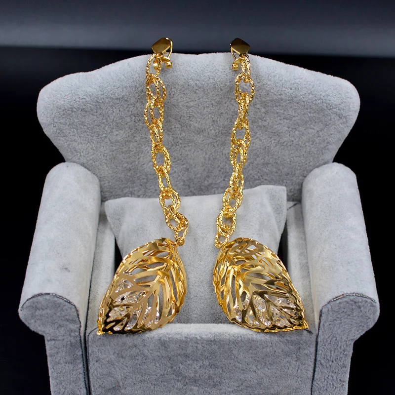 Женские серьги капельки с цирконием и перьями для вечеринок 2019|drop earrings|earrings
