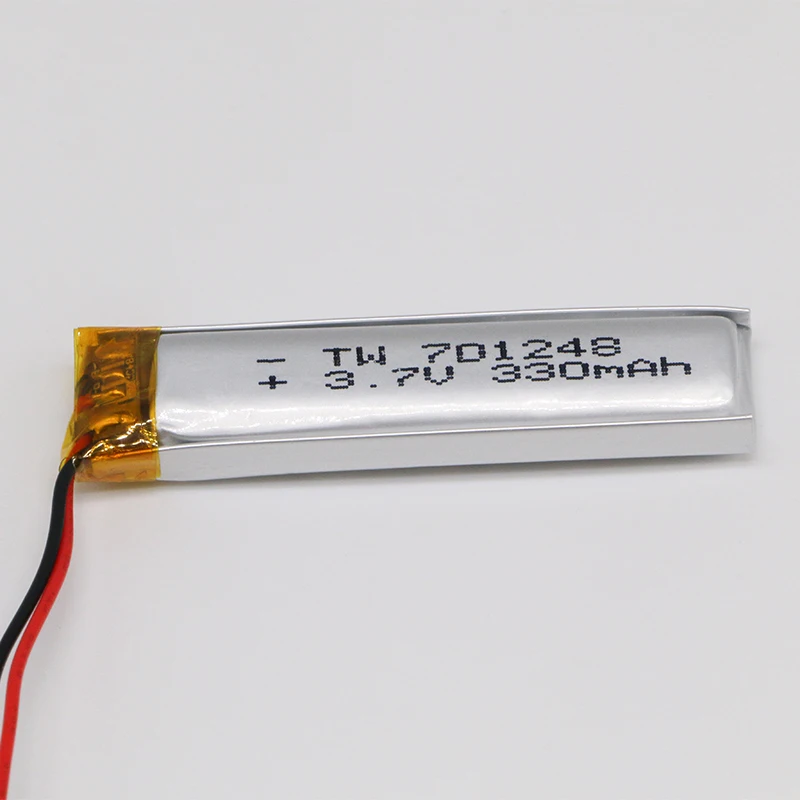 Маленькая емкость мини 701248 lipo батарея гарнитура MP3 300mah батарея|Перезаряжаемые