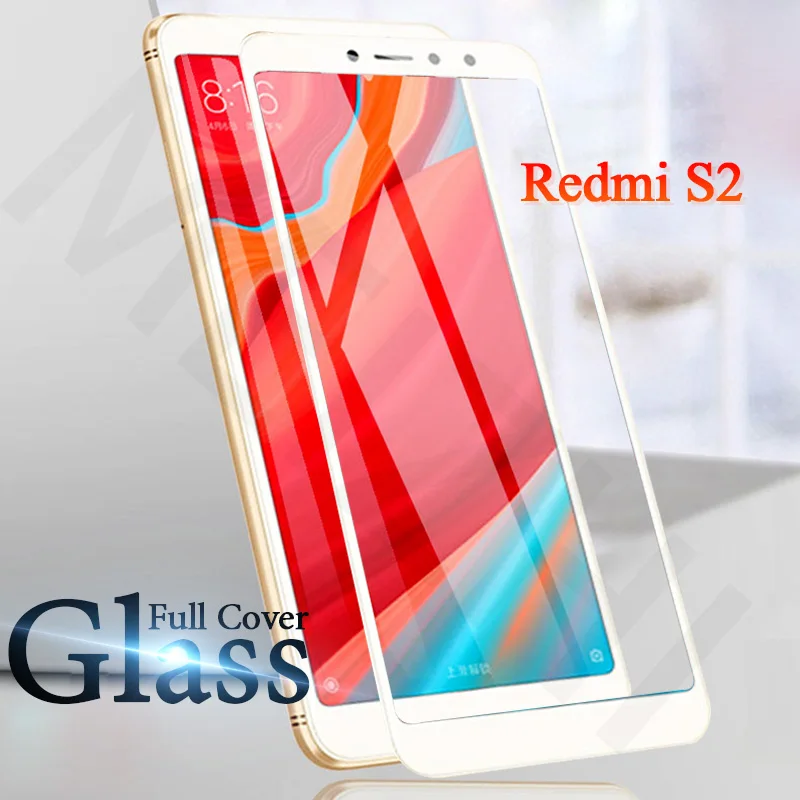 Полноэкранное стекло Xiaomi Redmi S2 для S 2 чехол из закаленного стекла Xiomi зеркальная