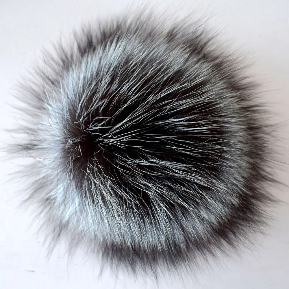100% натуральный мех енота помпоны роскошные меховые шарики помпон из