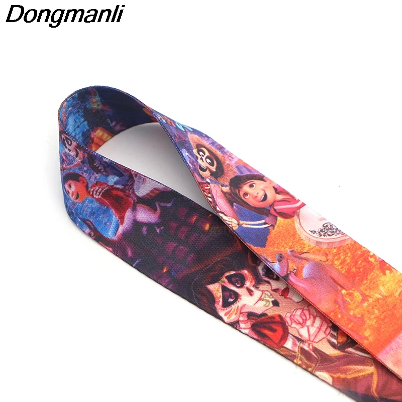 P2288 Dongmanli Коко шнур для брелка ID карты пропуска спортзала мобильного телефона бейджа Держатель подвесная веревка Lariat ремешок для ключей