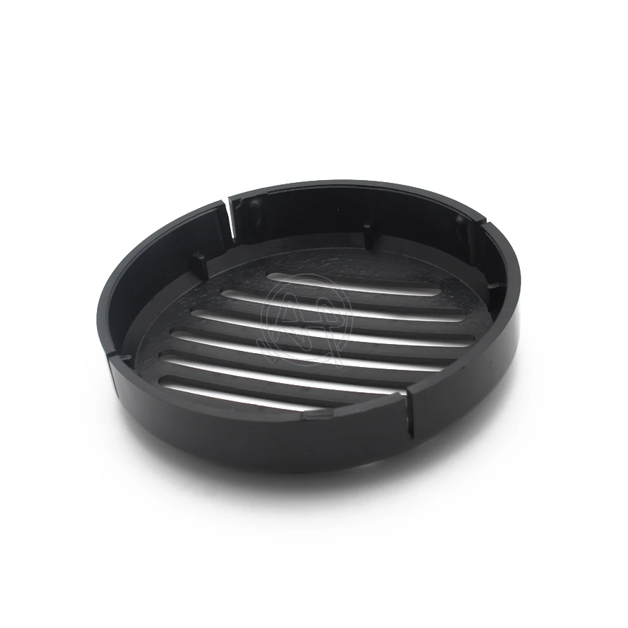 Черная шлицевая Роговая решетка крышка круглого рога мотоцикла чехлы для Honda VTX