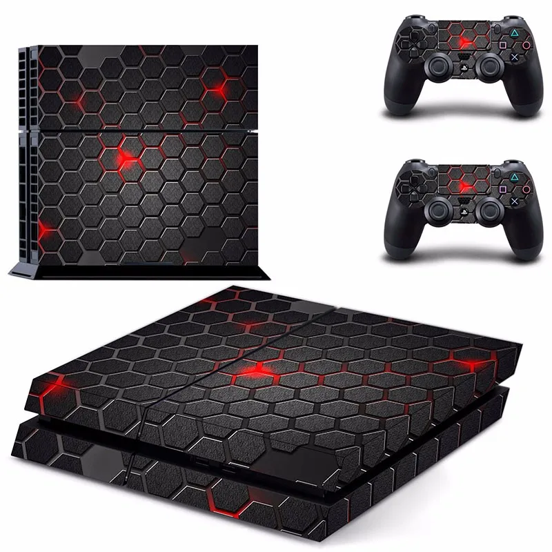 HOMEREALLY Стикеры s Chrome Gold винил PS4 кожи для sony 4 Plsaystation4 контроллер кожа