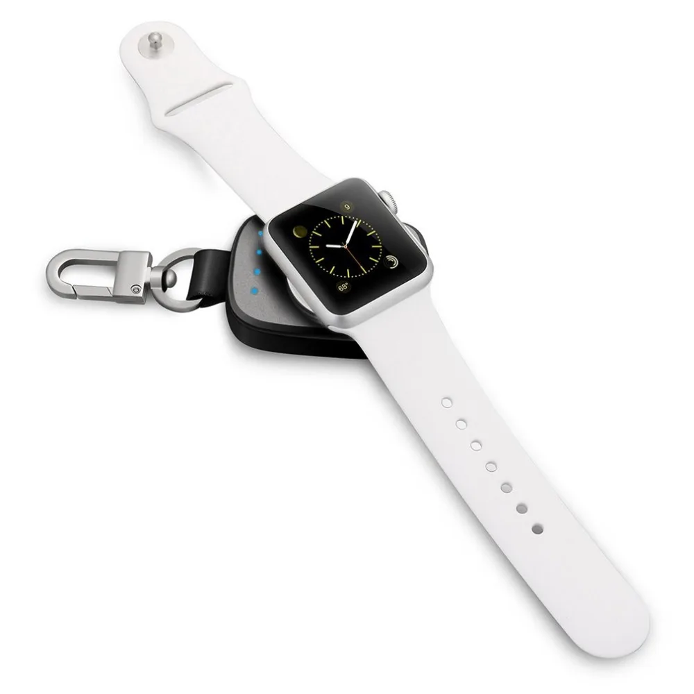 Портативное зарядное устройство для Apple Watch 4 3 iwatch band series 2 1 QI Беспроводное