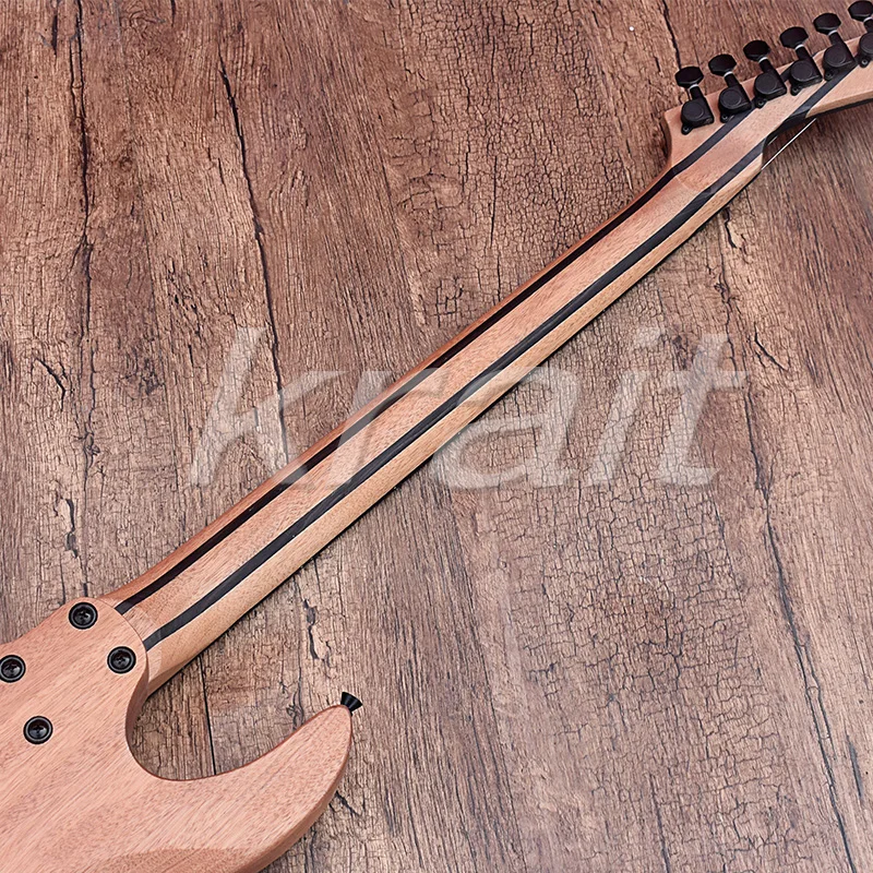 Krait fanned fret гитара 6 струнная электрогитара из красного дерева 5 шт. шеи