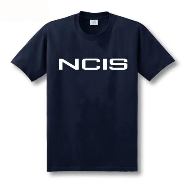 Футболка с логотипом ECTIC NCIS Мужская футболка коротким рукавом большого