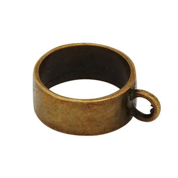 Круглый прессованный цветок открытая задняя рамка кулон диаметр 5 мм серебряное