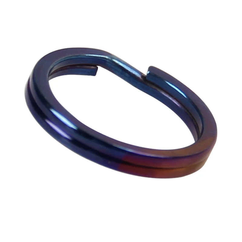 Tiartisan титановый EDC брелок 5 шт./лот кольцо раздельные Красочные уличные