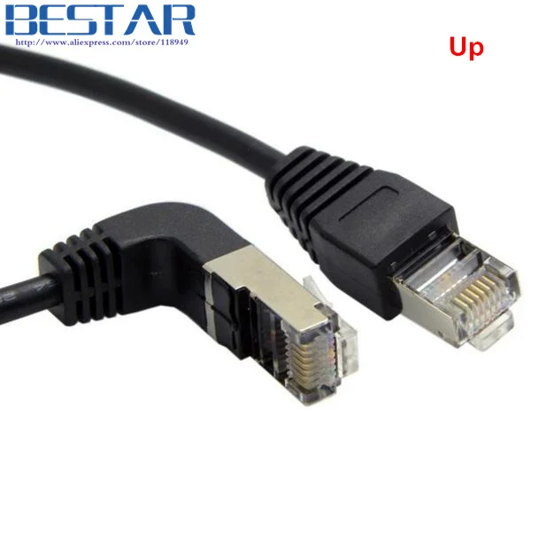 Прямой сетевой кабель 0 5 м 1 2 3 угловой Cat5e 8P8C STP Cat 5e RJ45 Lan Ethernet 90D 50 см|patch cord|rj45 lanlan
