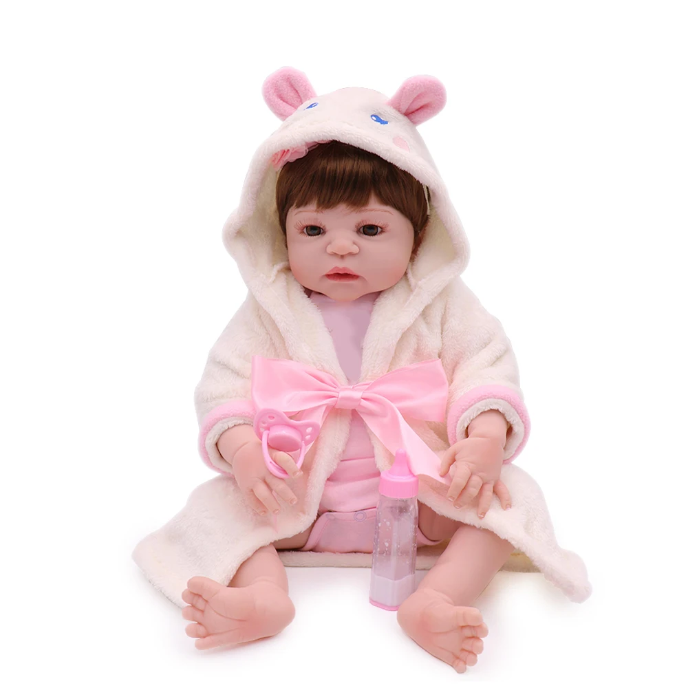 NPKDOLL Reborn Baby Dolls полностью виниловые Силиконовые мягкие игрушки для ванной