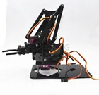 Акриловый механический ручной робот 4 DOF arm arduino, созданный обучающий комплект