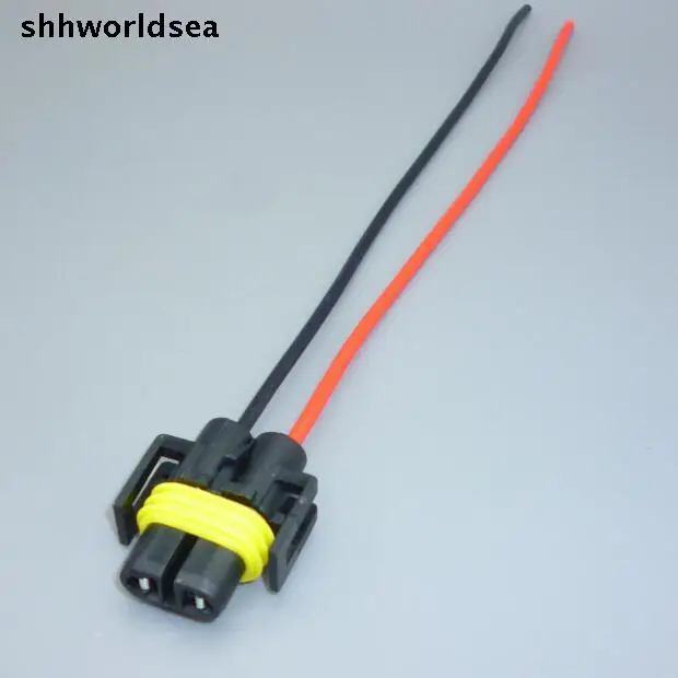 

Shhworldsea 1/2/10/50/100 шт. пластиковый разъем для противотуманной лампы H11/H8, патрон для лампы