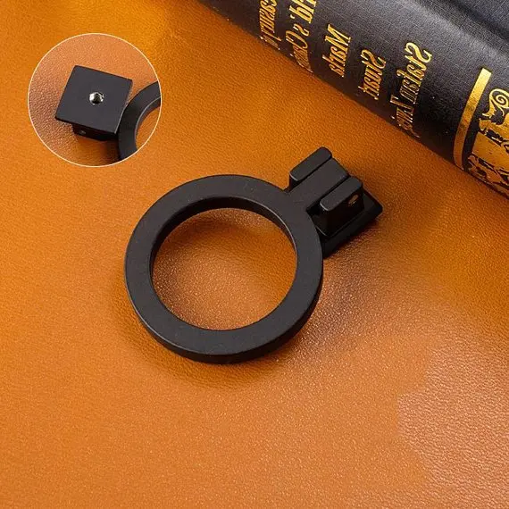 2.5'' 3.75&quot Black Drawer Pulls Drop Ring Dresser Knobs Bail Pull Cabinet Handle Door Handles Kitchen Cupboard Hardware |