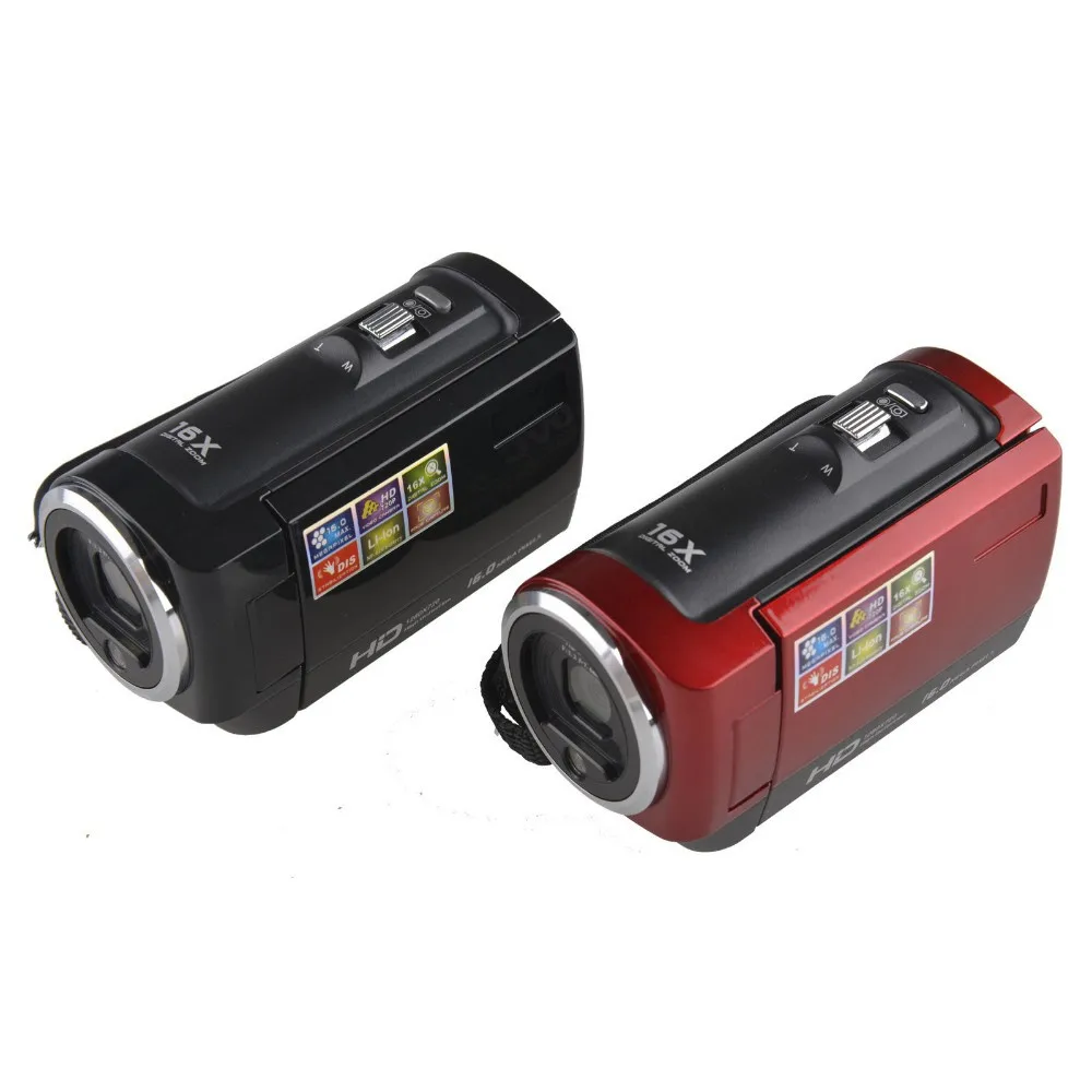 Winait 16 Mp Max 720P HD 16 X Цифровой Зум Цифровая видеокамера Цифровые видеокамеры с 2," ЖК-экраном литиевая батарея