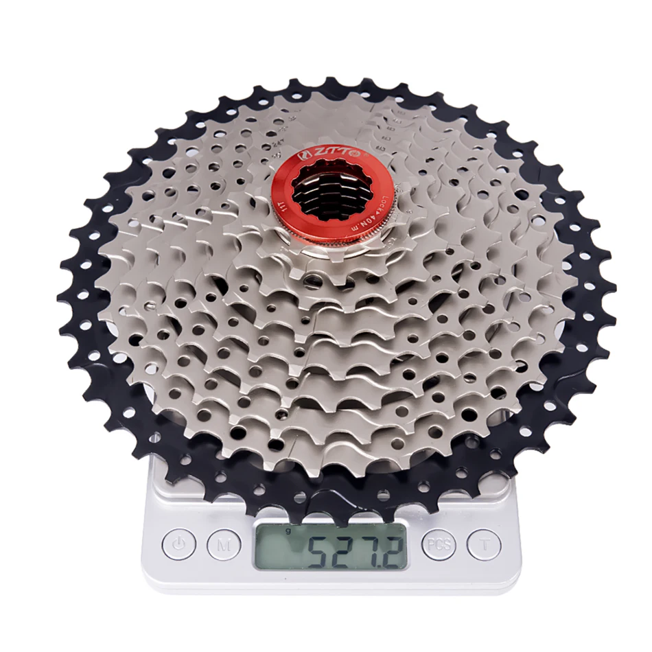 

ZTTO 9 Speed MTB Cassette 11- 42t Wide Ratio Bicycle Freewheel Bike Sprockets For SH M430 M400 System