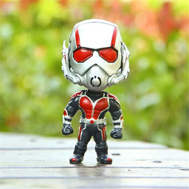MR TEA Car Stylings Ant-man мини Экшн-фигурка Коллекционная модель куклы игрушки из смолы для