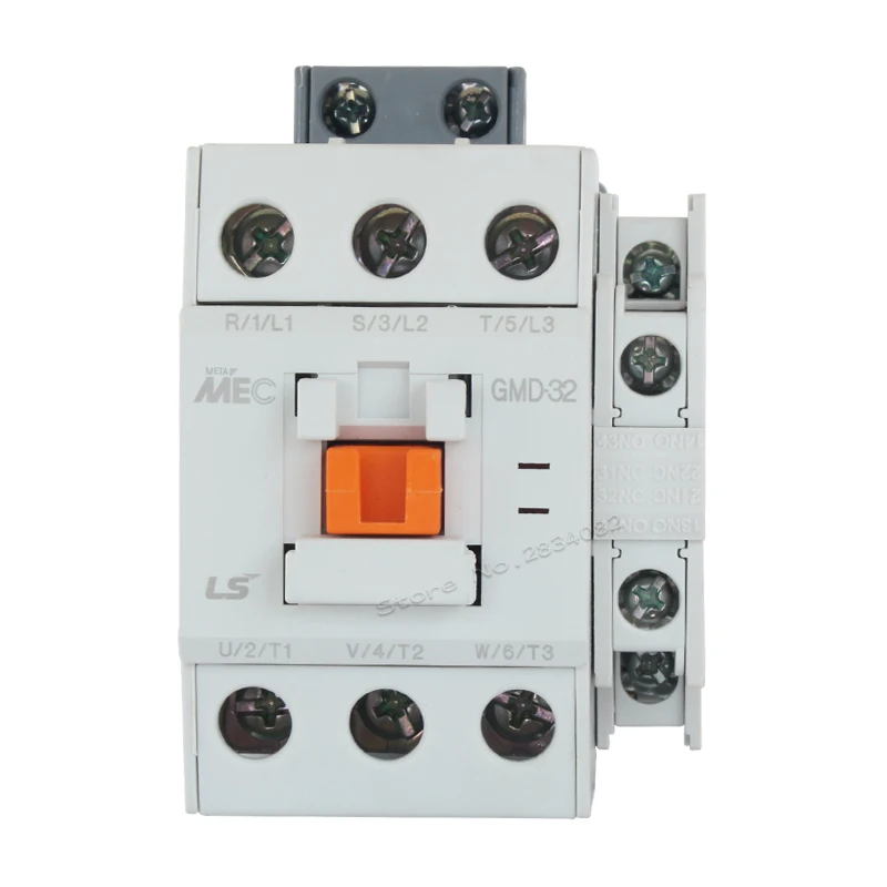 32А DC Магнитный Контактор катушки напряжение DC24V DC110V DC220V GMD-32 электромагнетизм