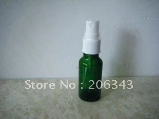 

10ml green/blue/brown essential oil bottle with plastic white spray for cosmeticl packaging