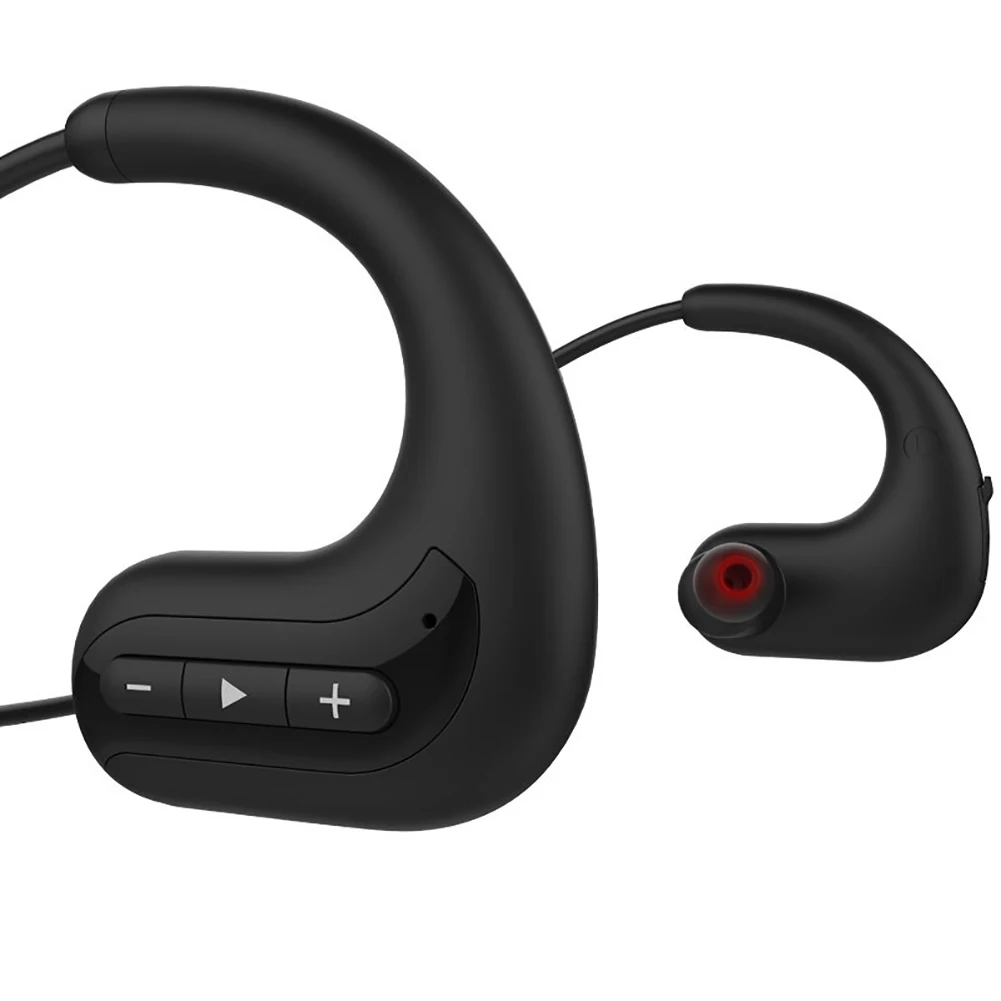 S12 Bluetooth Earphone Wireless Stereo Bass 8G Memory 8 Level Waterproof Sports Swimming Earbuds High-End Headphone With Card