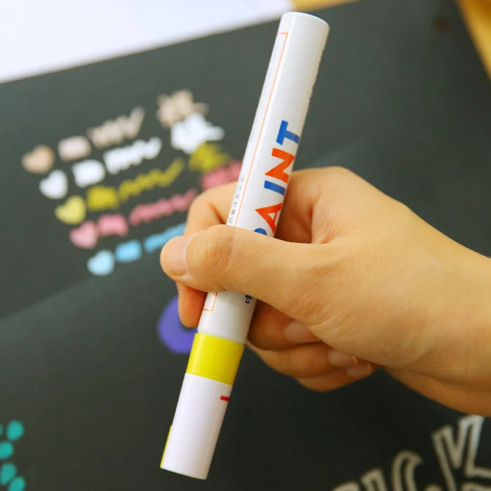 Цельнокроеное платье 13 Цветов выбрать постоянный Краски маркером фотоальбом DIY