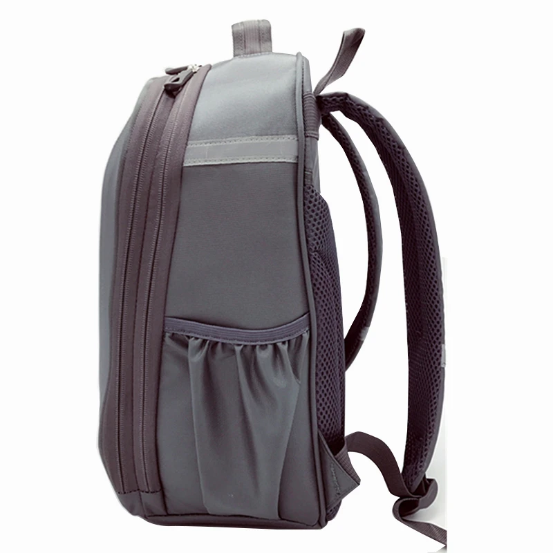 Gray tiger head Children School Bag Kids Cartoon Animal backpacks Boy School Orthopedic Satchel Backpack For Children new