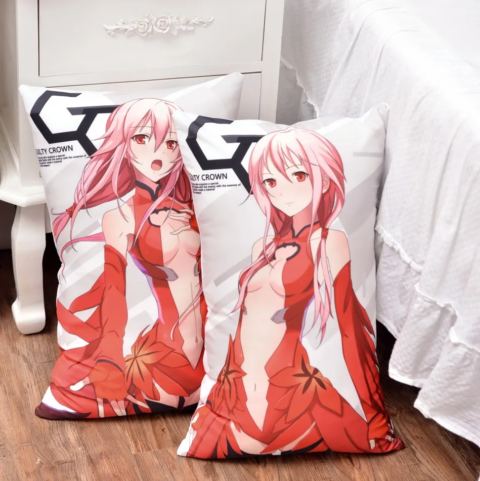 Японская аниме Guilty Crown Yuzuriha Inori обнимающая подушка для тела милые Мультяшные