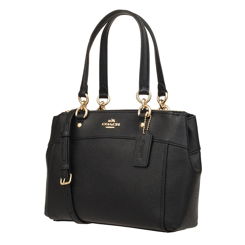 Женская сумка-Кроссбоди Coach Mini Brooke Carryall фирменная кожаная со съемным ремешком F25395