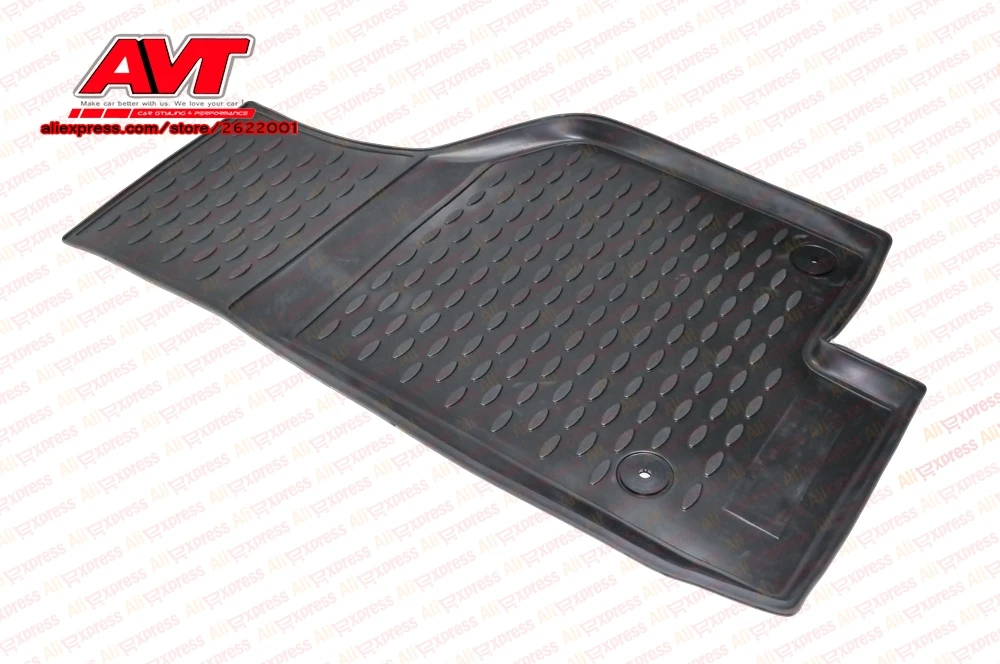 Коврики для Volkswagen Tiguan 2007- 4 шт. резиновые коврики Нескользящие резиновые аксессуары для салона автомобиля