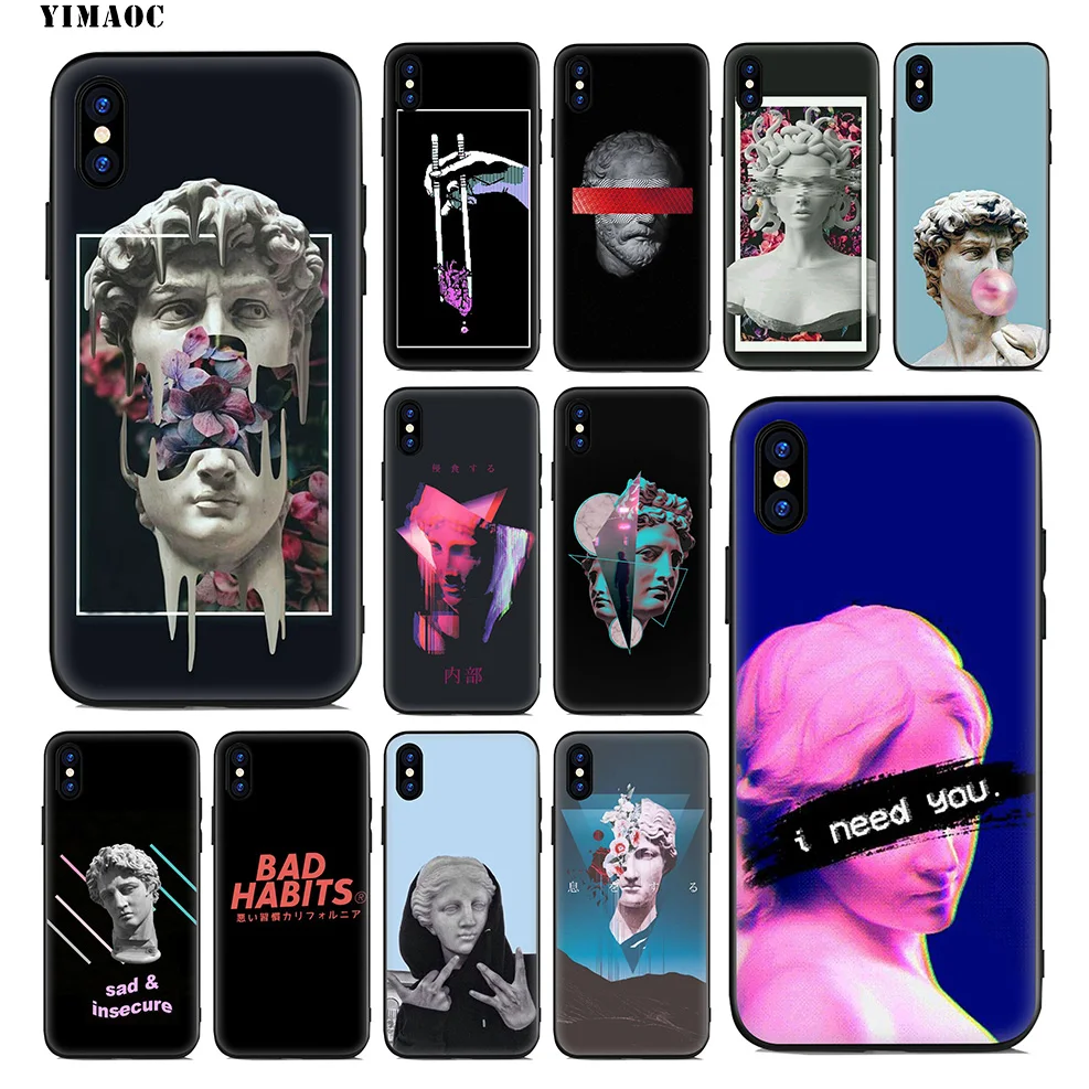 Мягкий силиконовый чехол для iPhone 11 Pro Xr Xs Max X или 10 8 7 6 6S Plus 5 5S SE | Мобильные телефоны