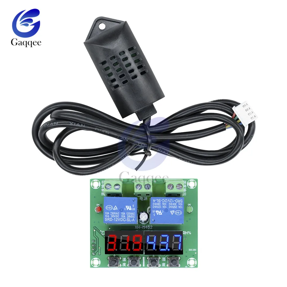 Термостат XH-M452 термометр с контролем температуры и влажности модуль контроллер