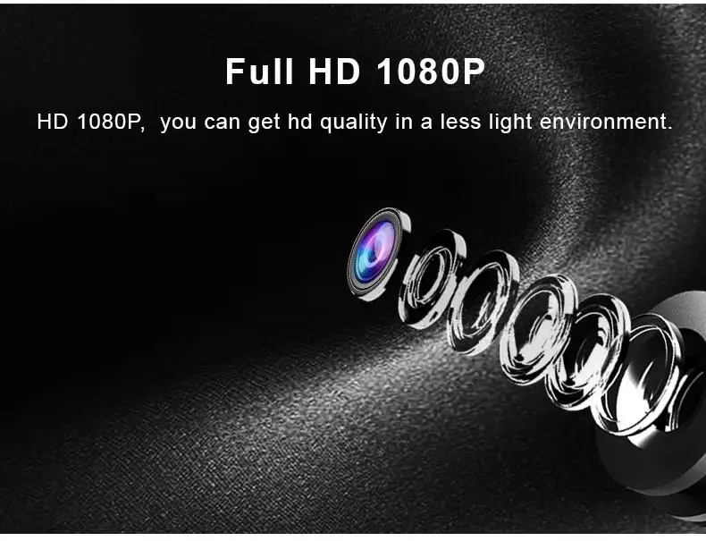 BEESCLOVER мини камера HD 1080P ночного видения IR 120 Широкоугольный объектив видеокамера