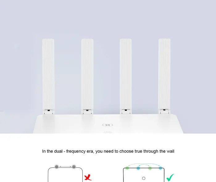 HUAWEI маршрутизатор WS5102 wifi удлинитель беспроводной wifi ретранслятор усилитель wifi 1167 Мбит/с 11ac 2*2& 11n 2*2