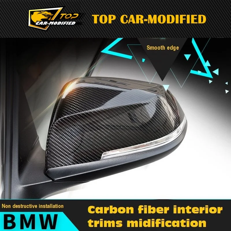 Бесплатная доставка чехол для автомобильного зеркала крыла из углеродного