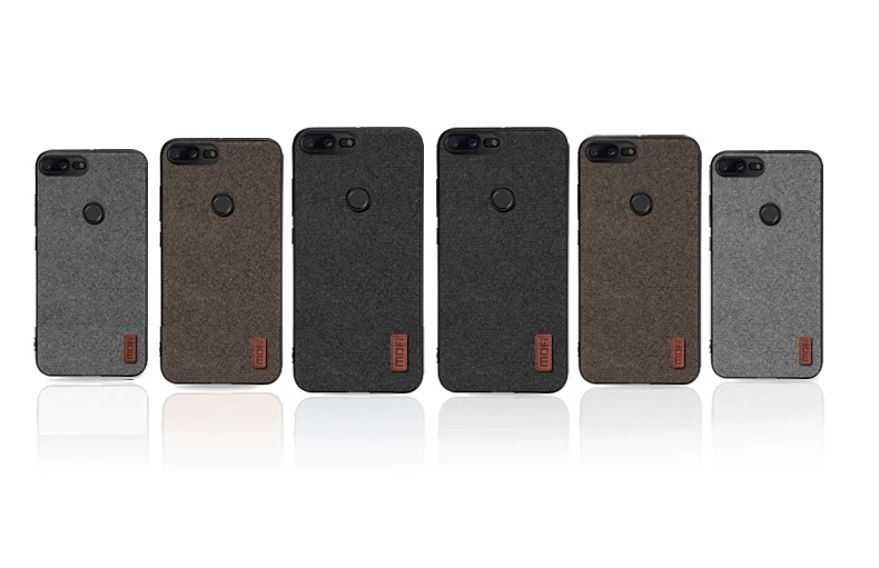 Чехол для oneplus 5, чехол MOFI One Plus 5, задний Чехол OP5, чехол с мягкими силиконовыми краями для 1+ 5, полный Чехол, ткань, текстиль, деловой чехол 6,01