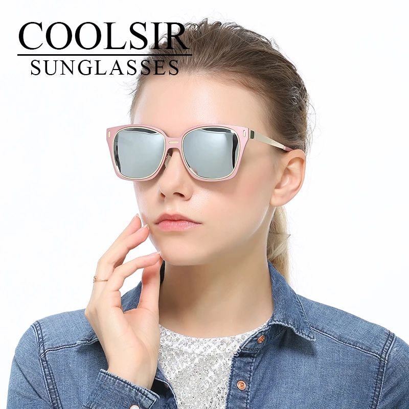 Coolsir 2017 унисекс Ретро Поляризованные Солнцезащитные очки Брендовая Дизайнерская