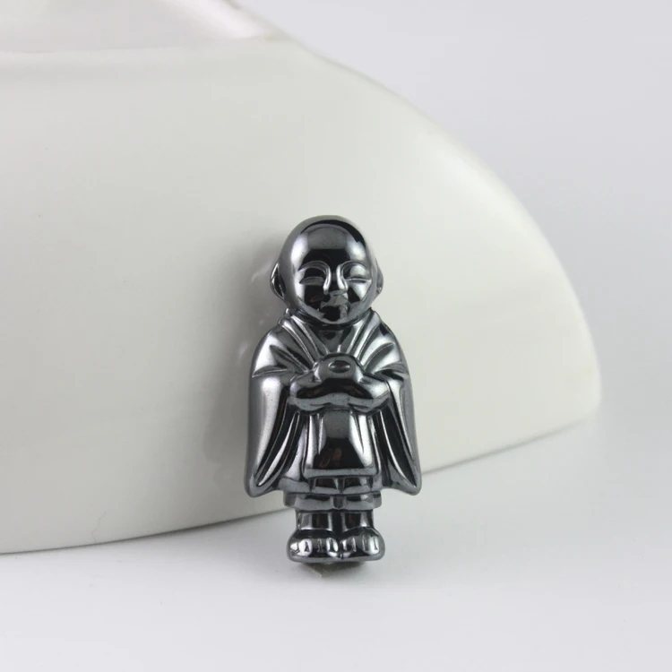 

hot sale fashion hematite monk pendant accessories diy accessories HP1018