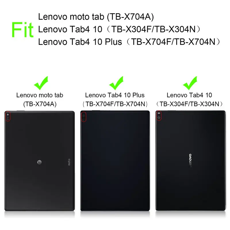 Для Lenovo TAB4 Tab 4 10 TB X304L X304F/N чехол звонок сна Smart Tablet Обложка для Tab4 плюс X704L X704F/N