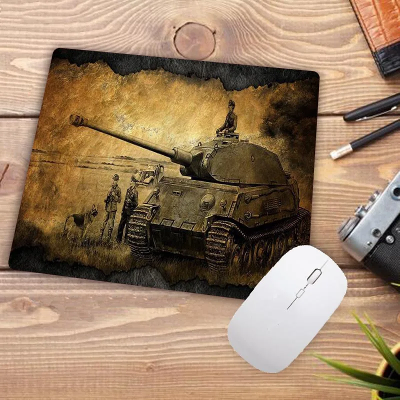 Большая рекламная акция, коврик для мыши World Of Tank, игровой коврик для геймера, маленький размер, резиновый игровой коврик для мыши, коврик для мыши 18X22 см