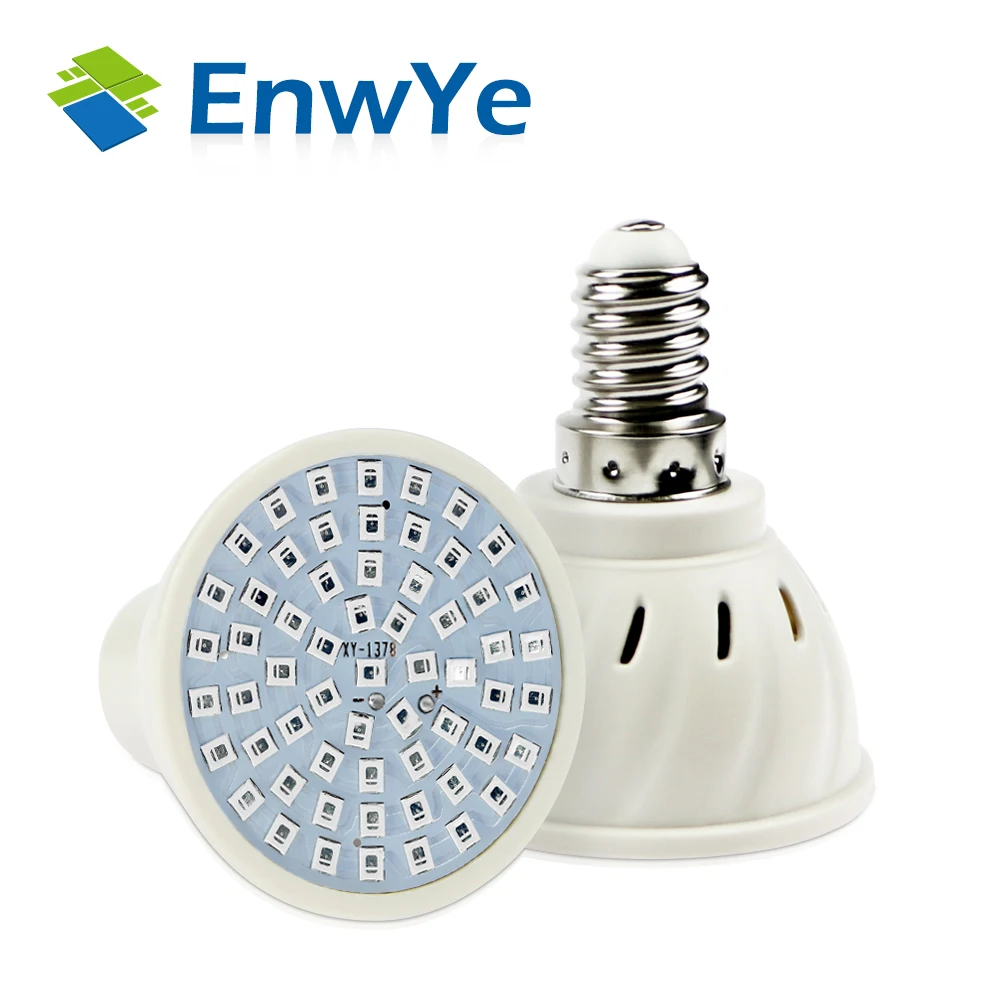 Светодиодный лампада cfl расти светильник E27 E14 MR16 GU10 110V 220V Полный спектр комнатное растение лампы для растений Vegs гидропоники Системы завод